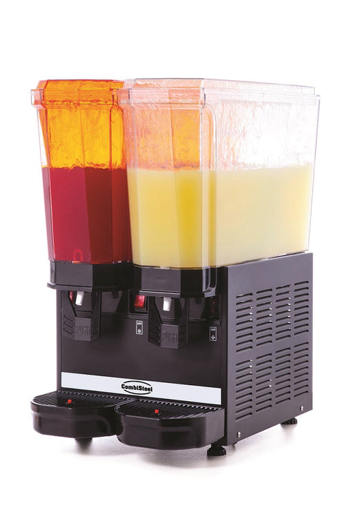 Combisteel Double Tank Chilled Drinks Dispenser 2 x 20 Litre for Non-Particulate Clear Drinks - 7065.0030 Combisteel