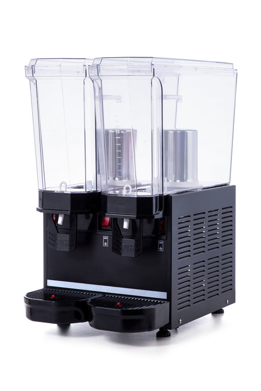 Combisteel Double Tank Chilled Drinks Dispenser 2 x 20 Litre for Non-Particulate Clear Drinks - 7065.0030 Combisteel