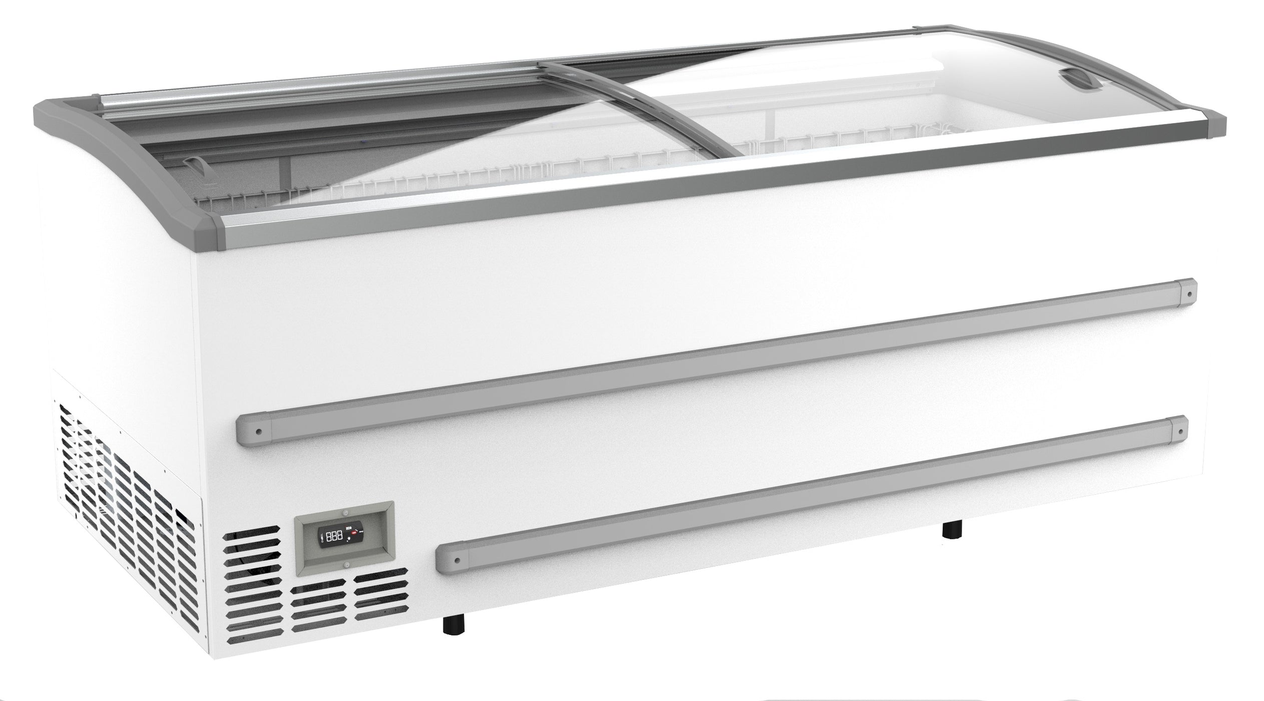 SUPERMARKET CHEST FREEZER WHITE 2125 — Canmac Catering Equipment