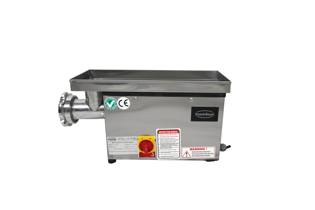 Combisteel Heavy Duty Meat Mincer Grinder Fixed Head 75kg/h - 7073.0045 Combisteel
