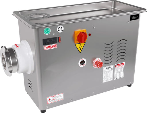 Combisteel Meat Grinder 32 - 750kg/h Capacity - Fixed Cooled Head - Stainless Steel - 400V - Professional Meat Processing Machine Combisteel