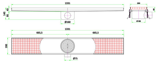 Combisteel 200 Floor Grid 1331 Combisteel