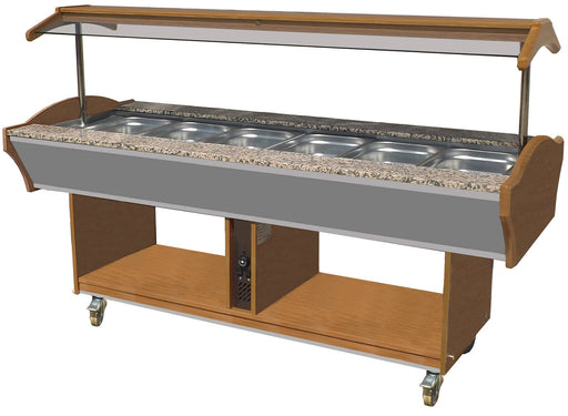 Combisteel Hot Buffet GN 6/1 - 7077.0030 Combisteel