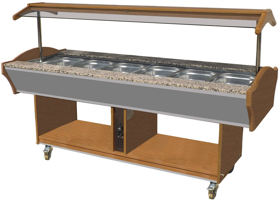Combisteel Hot Buffet GN 6/1 - 7077.0030 Combisteel