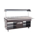 Combisteel Refrigerated Buffet GN 5/1 – Stainless Steel – Ventilated Cooling – +2°C to +8°C – Automatic Defrost – LED Lighting – 230V Combisteel