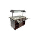 Combisteel Refrigerated Buffet Table - GN 3/1 - Ventilated Cooling - 1070x800x850mm - Stainless Steel - +2°C/+8°C Combisteel