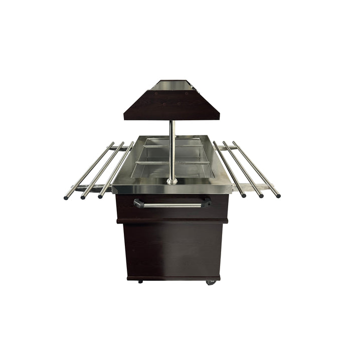 Combisteel Refrigerated Buffet Table - GN 3/1 - Ventilated Cooling - 1070x800x850mm - Stainless Steel - +2°C/+8°C Combisteel