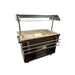 Combisteel Refrigerated Buffet Table - GN 3/1 - Ventilated Cooling - 1070x800x850mm - Stainless Steel - +2°C/+8°C Combisteel