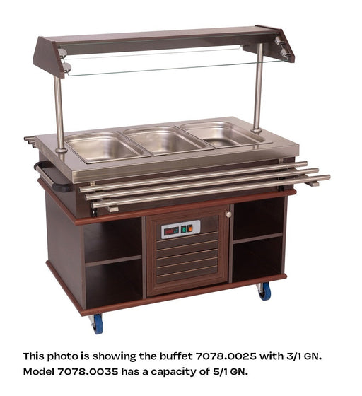 Combisteel Hot Buffet GN 5/1 - 7078.0035 Combisteel