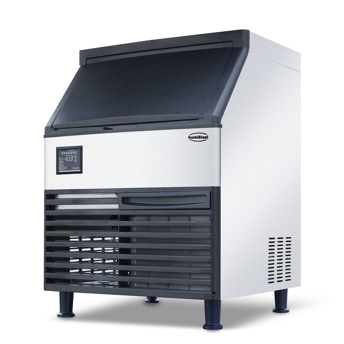 Combisteel Ice Cube Maker - 73kg/24h Production - 230V - R 290 Refrigerant - Automatic Operation - Compact Stainless Steel Design Combisteel