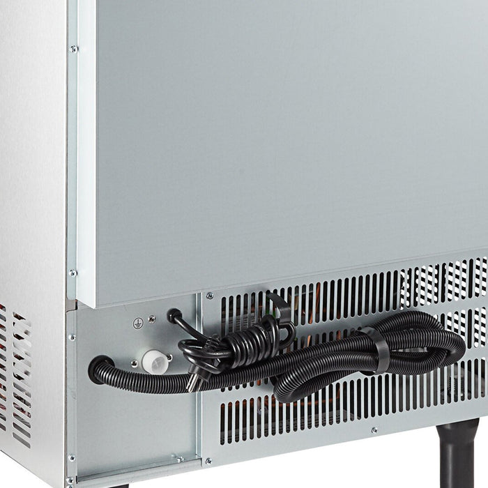 Combisteel Ice Cube Maker - 73kg/24h Production - 230V - R 290 Refrigerant - Automatic Operation - Compact Stainless Steel Design Combisteel