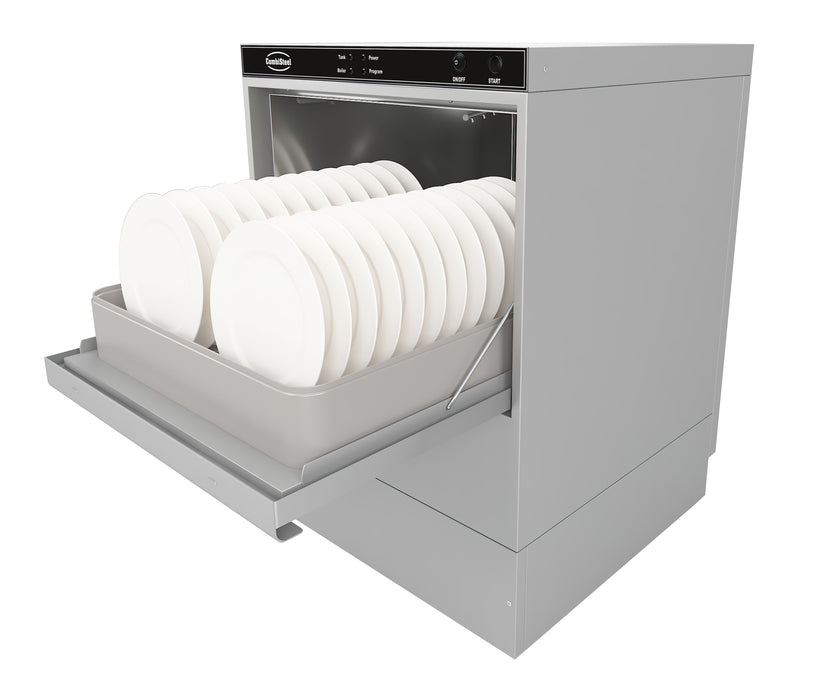 DISHWASHER FRONTLOADER ENT 500-230 DP DDE WITH DRAIN PUMP AND DETERGENT DISPENSER Canmac Catering Equipment