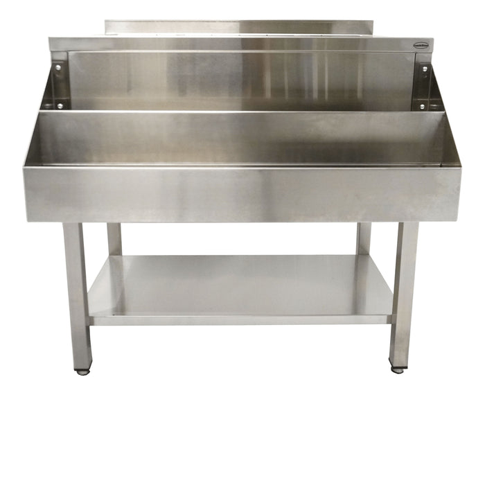 Combisteel Cocktail Bar Station 900 - 900mm Stainless Steel Worktop - Durable and Functional Design for Professional Bar Setup Combisteel