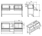 Combisteel Cocktail Bar Station 1600 – Stainless Steel | Professional Bar Equipment | 1600mm Wide | Durable Design | Ideal for Cocktails & Mixology Combisteel