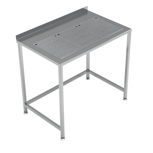Combisteel Worktable With Integrated Drip Tray 1000 X650 Combisteel