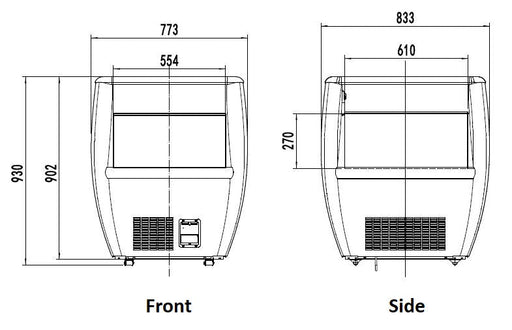 Combisteel Cooling Island 0.7 - 7090.0030 Combisteel