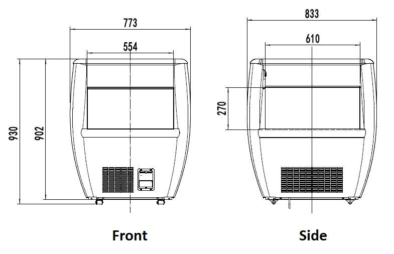 Combisteel Cooling Island 0.7 - 7090.0030 Combisteel