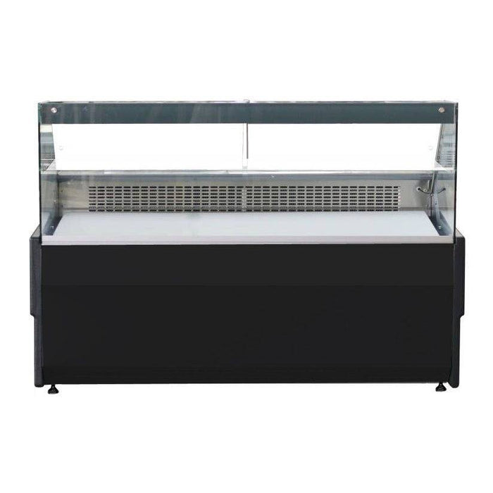 Combisteel Cold Display Wesley 1/3 - Stainless Steel - 3 Levels - LED Lights - 1500x700x1210mm - Ventilated Cooling - R290 Refrigerant Combisteel