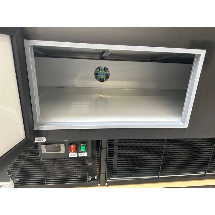 Combisteel Cold Display Wesley 1/3 - Stainless Steel - 3 Levels - LED Lights - 1500x700x1210mm - Ventilated Cooling - R290 Refrigerant Combisteel