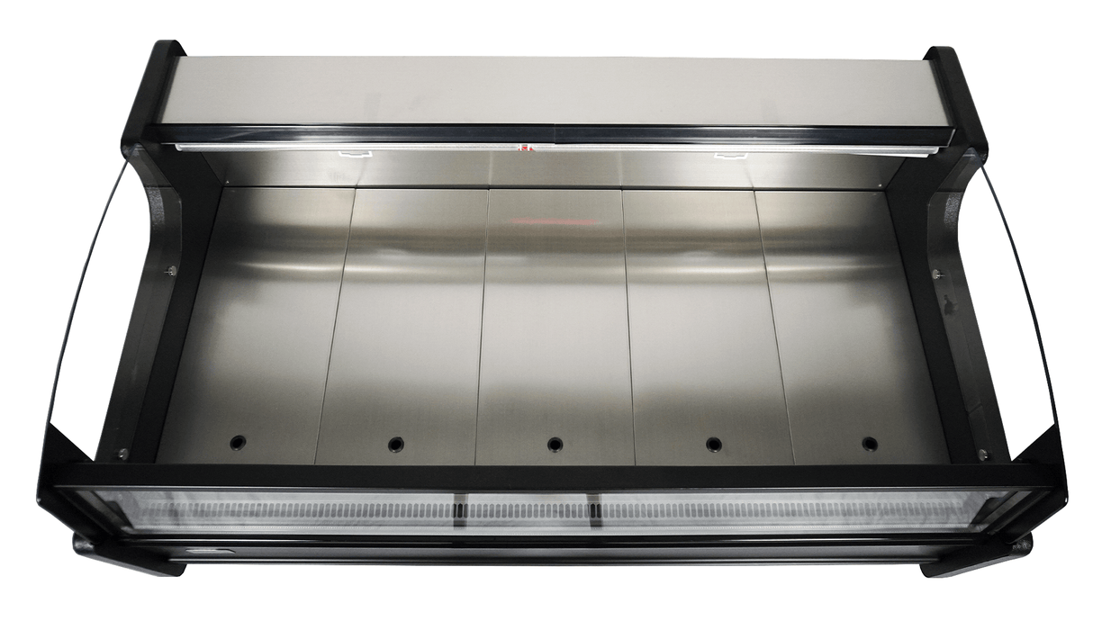 Combisteel Ronald 2.0 Cold Display – 2m Wide Stainless Steel Freestanding Unit – LED Lighting – Ventilated Cooling – -2/+8°C Combisteel