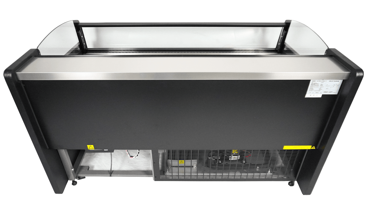 Combisteel Ronald 2.0 Cold Display – 2m Wide Stainless Steel Freestanding Unit – LED Lighting – Ventilated Cooling – -2/+8°C Combisteel