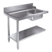 Combisteel Entry Table Bottom Shelf 1200 Left For 7280.0045 0046 Combisteel