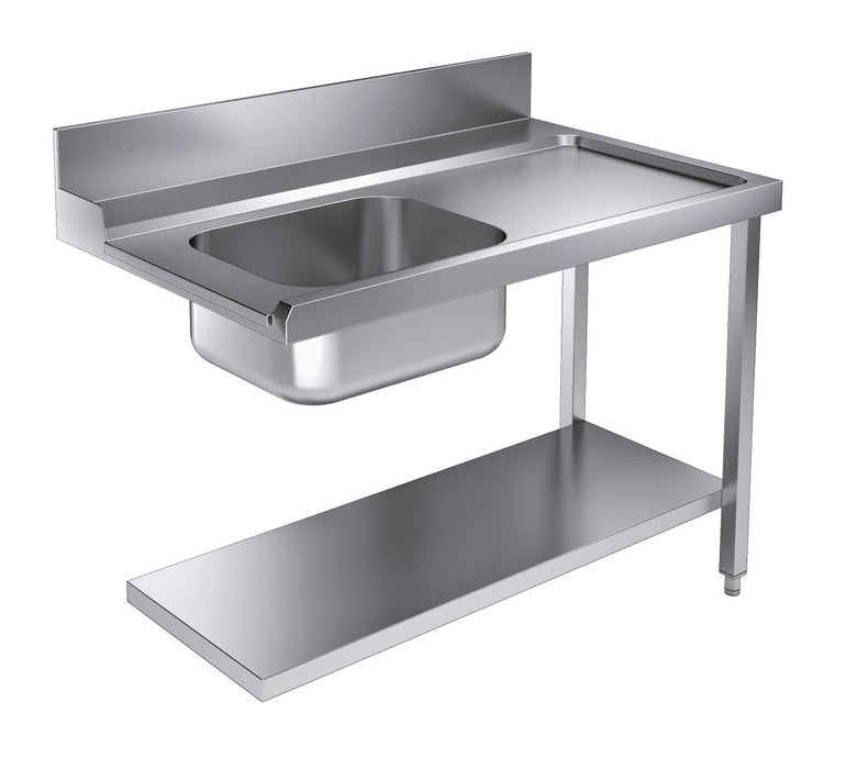 ENTRY TABLE BOTTOM SHELF 1200 RIGHT FOR 7280.0045-0046 Combisteel