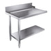Combisteel Exit Table Bottom Shelf 1100 Left For 7280.0045 0046 Combisteel