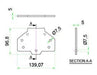 FLANGE COVER FOR SLOTTED CHANNEL 7107.0005-0010-0015 Combisteel