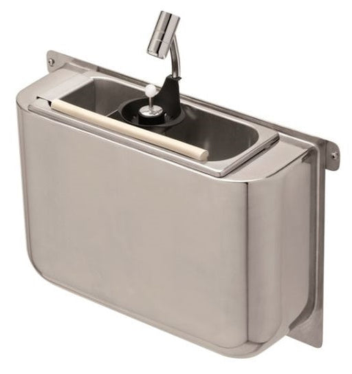 Combisteel Sink For Ice Cream Scoop With Scoop Shower 410x120x270 - 7108.0035 Combisteel