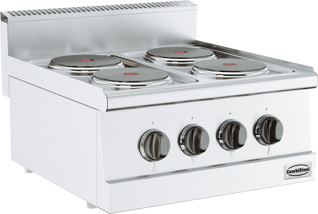 Combisteel Base 600 Electric Range 4 Plate - 7178.0020 Combisteel