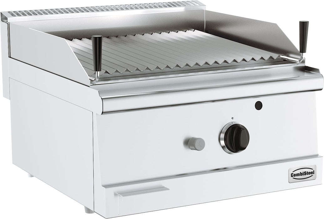 Combisteel Base 600 Gas Lava Stone Grill - 7178.0075 Combisteel