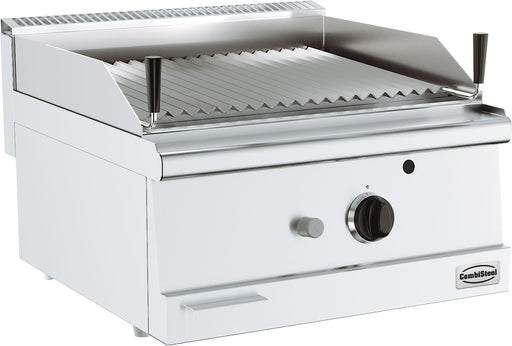 Combisteel Base 600 Gas Lava Stone Grill - 7178.0075 Combisteel