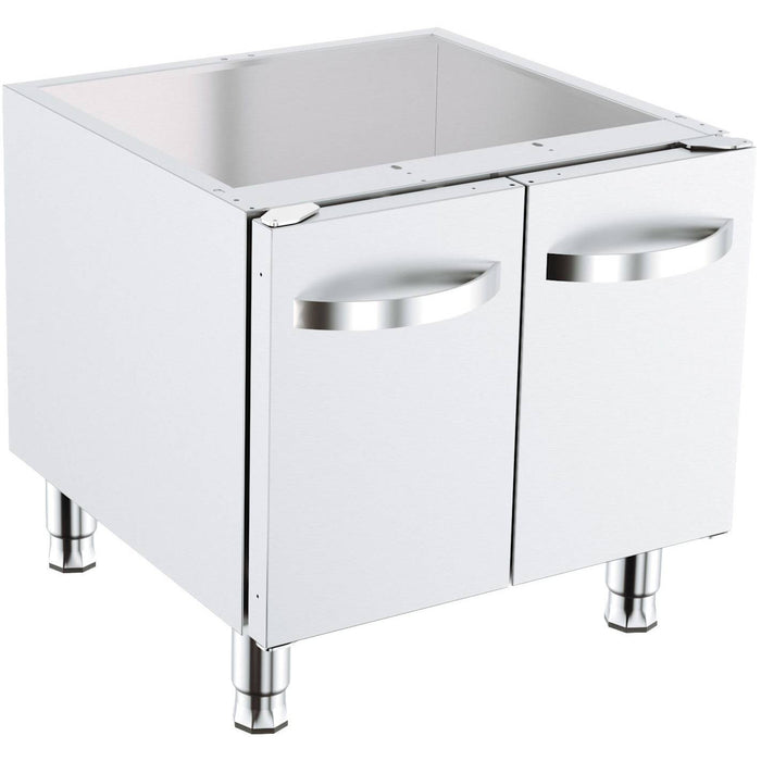 Combisteel Base 600 Support Unit with Dual Doors – Durable Stainless Steel Kitchen Base 7178.0125 Combisteel