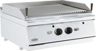 Combisteel 2 Burner Gas Lava Rock Char Grill 800mm - 7178.0280 Combisteel