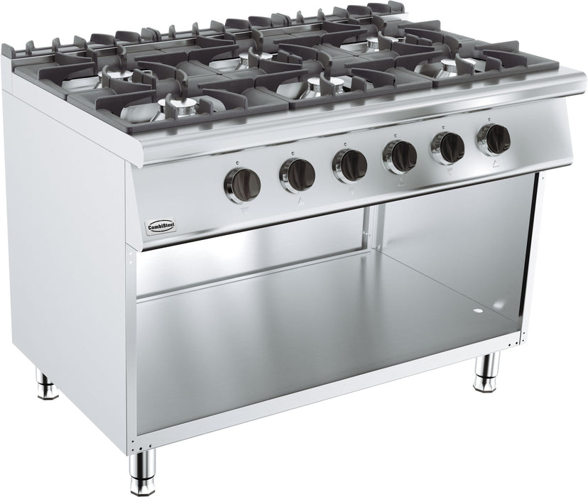 Combisteel Base 700 Gas Range 6 Burner - 7178.0410 Combisteel
