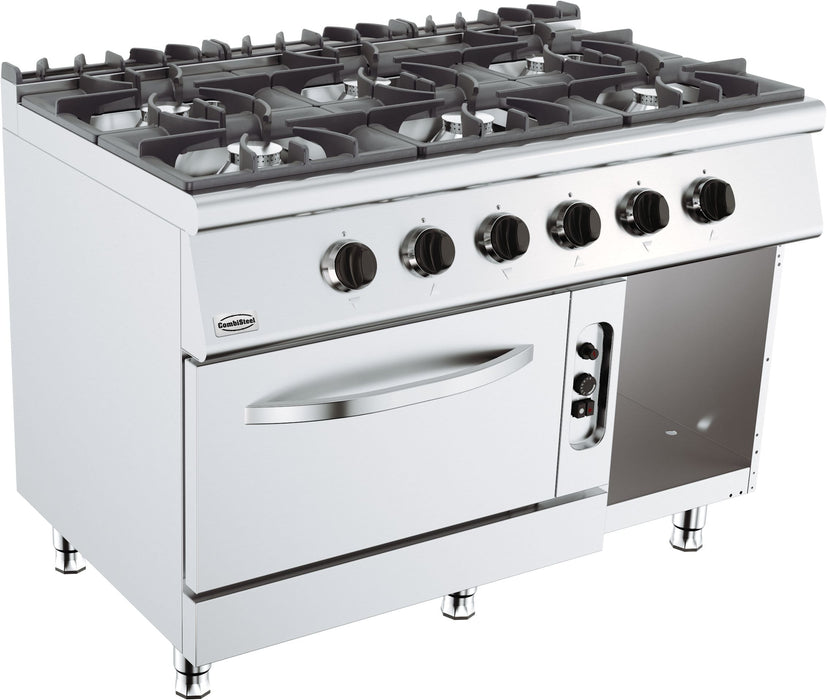 Combisteel 6 Gas Burner Oven Range Stove - 7178.0420 Combisteel