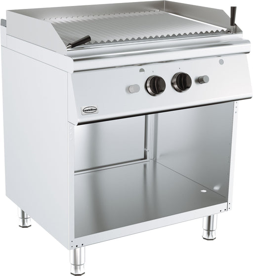 Combisteel Base 700 Gas Lava Stone Grill - 7178.0500 Combisteel