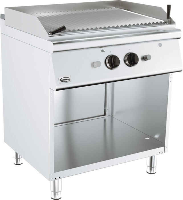 Combisteel Base 700 Gas Lava Stone Grill - 7178.0500 Combisteel