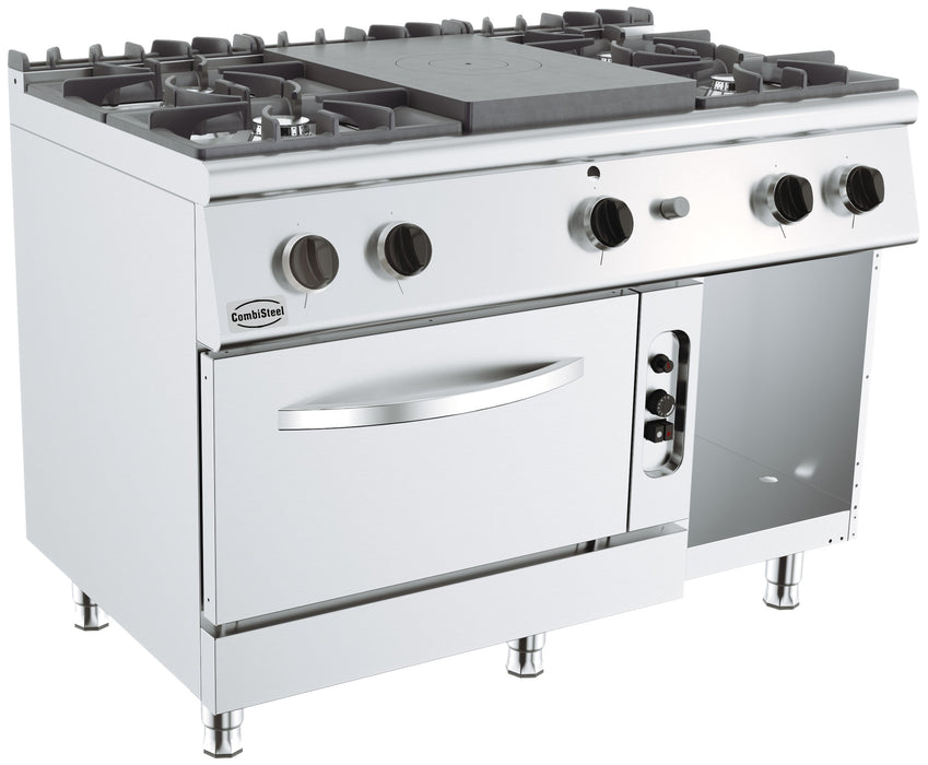 BASE 700 SOLID TOP RANGE 4 BU. GAS OVEN