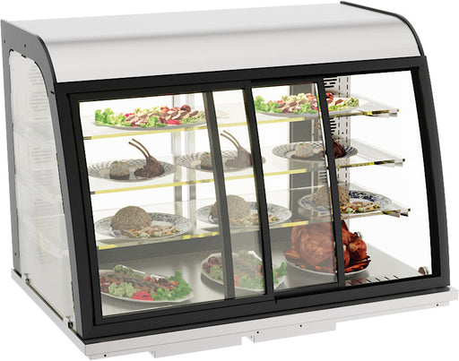 Combisteel Drop-In Heated Display 140L Sliding Doors - 7178.2020 Combisteel