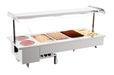Combisteel Drop In Bain Marie Unit With Bowls 4/1 - 7178.2080 Combisteel