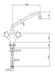 FAUCET WITH 1-HOLE Combisteel