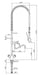 PRE RINSE UNIT WITH 1-HOLE Combisteel