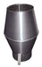 DEFLECTOR HOOD ROUND Ø 200 Combisteel