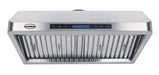 Combisteel Deep Extraction Hood 1200mm Wide With Motor, Filters & LED Lights - 7227.0010 Combisteel