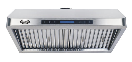 Combisteel Deep Extraction Hood 1200mm Wide With Motor, Filters & LED Lights - 7227.0010 Combisteel