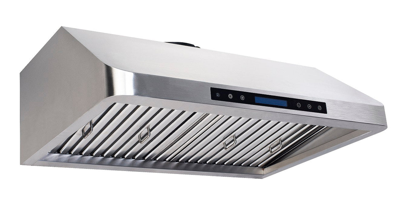 Combisteel Deep Extraction Hood 1200mm Wide With Motor, Filters & LED Lights - 7227.0010 Combisteel