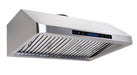 Combisteel Deep Extraction Hood 1200mm Wide With Motor, Filters & LED Lights - 7227.0010 Combisteel