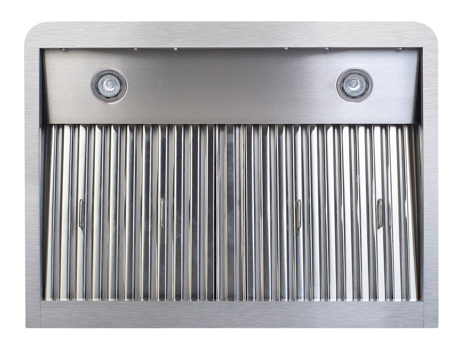 Combisteel Deep Extraction Hood 1200mm Wide With Motor, Filters & LED Lights - 7227.0010 Combisteel